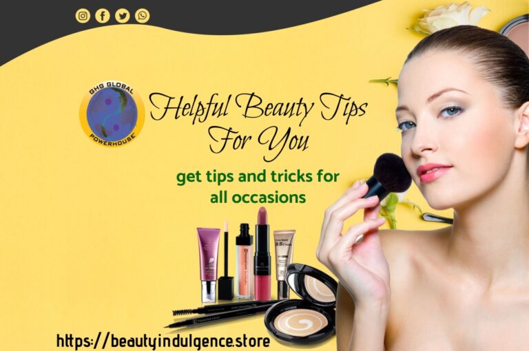 helpful beauty tips